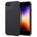 Spigen Silicone Fit iPhone 7/8/SE (2020)/SE (2022) Suojakuori - Musta