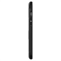 Spigen Slim Armor CS iPhone 12/12 Pro Suojakotelo - Musta