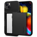 Spigen Slim Armor CS iPhone 13 Suojakotelo - Musta