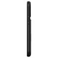 Spigen Slim Armor CS iPhone 13 Pro Max Suojakotelo - Musta