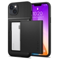 Spigen Slim Armor CS iPhone 13 Pro Max Suojakotelo - Musta