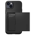 Spigen Slim Armor CS iPhone 14 Plus Suojakotelo - Musta