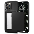 Spigen Slim Armor CS Samsung Galaxy S22 Ultra 5G Suojakotelo - Musta