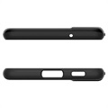 Spigen Thin Fit Samsung Galaxy S21 FE 5G Suojakuori (Avoin pakkaus - Bulkki Tyydyttävä) - Musta