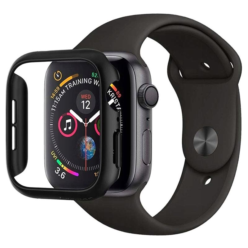 Spigen Thin Fit Apple Watch Series SE/6/5/4 -Kotelo - 40 mm - Musta