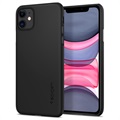 Spigen Thin Fit iPhone 11 Suojakuori - Musta