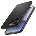 Spigen Thin Fit iPhone 14 Pro Max Hybridikotelo - Musta