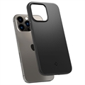 Spigen Thin Fit iPhone 14 Pro Max Hybridikotelo - Musta