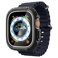 Spigen Tough Armor Apple Watch Ultra Kotelo Panssarilasisella - 49mm - Musta