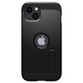 Spigen Tough Armor iPhone 13 Suojakuori - Musta