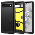 Spigen Tough Armor Google Pixel 6a Suojakuori - Musta