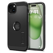 iPhone 15 Spigen Tough Armor Mag Suojakuori - Musta