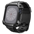 Spigen Tough Armor Pro Metal Apple Watch Series 8/7 Kotelo & Ranneke - 45mm - Musta