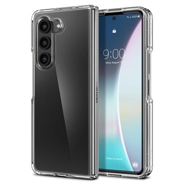 Samsung Galaxy Z Fold5 Spigen Ultra Hybrid Suojakuori - Kristallinkirkas