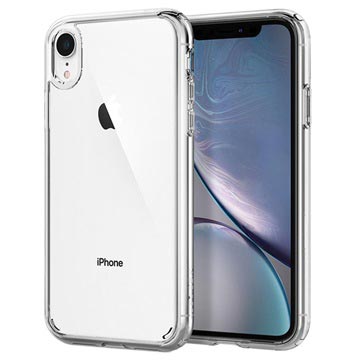 Spigen Ultra Hybrid iPhone XR Suojakuori - Läpinäkyvä