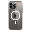Spigen Ultra Hybrid Mag iPhone 14 Pro Max Kotelo - Valkoinen / Kirkas