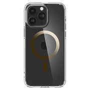 iPhone 15 Pro Spigen Ultra Hybrid Mag Kotelo - Kulta / Kirkas