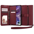 Spigen Wallet S Plus Samsung Galaxy S23 5G Lompakkokotelo - Burgundy Punainen