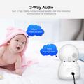 SriHome SH036 3MP Wi-Fi Smart PTZ-kamera - EU-pistoke