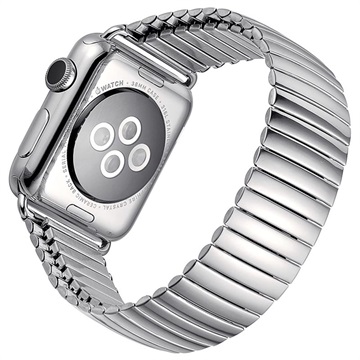 Apple Watch Series 9/8/SE (2022)/7/SE/6/5/4/3/2/1 Ruostumaton Teräs Laajennusranneke - 41mm/40mm/38mm