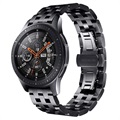 Samsung Galaxy Watch Ruostumaton Teräshihna - 46mm - Musta