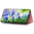 Stardust Samsung Galaxy S23 5G Kotelo Korttitelineellä - Pinkki