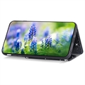 Stardust Samsung Galaxy S23 Ultra 5G Kotelo Korttitelineellä - Musta