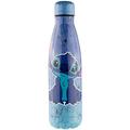 Stitch ruostumattomasta teräksestä valmistettu vesipullo / lämpöpullo - 500ml - sininen