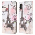 Style Series Samsung Galaxy Xcover 5 Lompakkokotelo - Eiffel Torni