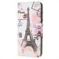 Style Series Samsung Galaxy Xcover 5 Lompakkokotelo - Eiffel Torni