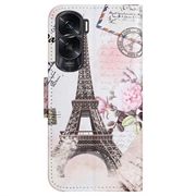 Honor 90 Lite/X50i Style Series Lompakkokotelo - Eiffel Torni