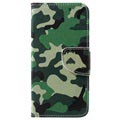 Huawei Honor 6A Style Series Lompakkokotelo - Camouflage