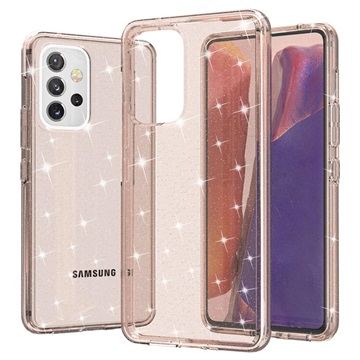 Stylish Glitter Series Samsung Galaxy A53 5G Hybridikotelo - Kulta