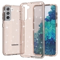Samsung Galaxy S21 5G Stylish Glitter Series Hybridikotelo