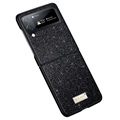 Sulada Celebrity Series Samsung Galaxy Z Flip4 5G Hybridikotelo - Musta