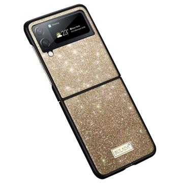 Sulada Celebrity Series Samsung Galaxy Z Flip4 Hybridikotelo - Kulta