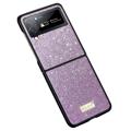 Sulada Celebrity Series Samsung Galaxy Z Flip4 5G Hybridikotelo - Violetti