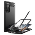 Supcase Clayco Xenon Samsung Galaxy S21 Ultra 5G Hybridikotelo - Musta