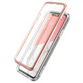 Supcase Cosmo iPhone 11 Hybridikotelo - Pinkki Marmori