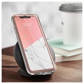 Supcase Cosmo iPhone 11 Hybridikotelo - Pinkki Marmori