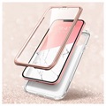 Supcase Cosmo iPhone 13 Pro Max Hybridikotelo - Pinkki Marmori