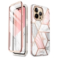 Supcase Cosmo Samsung Galaxy A33 5G Hybridikotelo - Pinkki Marmori