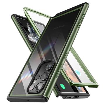 Supcase Unicorn Beetle Edge XT Samsung Galaxy S23 Ultra 5G Hybridikotelo - Vihreä