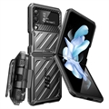 Supcase Unicorn Beetle Pro Samsung Galaxy Z Fold3 5G Hybridikotelo - Musta