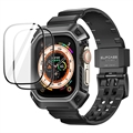 Supcase Unicorn Beetle Pro Apple Watch Ultra/Ultra 2 -Ranneke ja Kotelo - 49mm - Musta