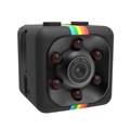 Super Mini Full HD Turvakamera Liiketunnistimella SQ11 - Musta