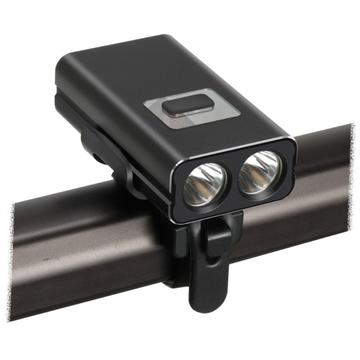 Super Power USB ladattava LED-pyörävalo 2400Lm MTB-turvallisuus taskulamppu LED polkupyörän etuvalo