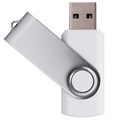 Swivel Design USB 2.0 Type-A 480Mbps Muistitikku - 8GB - Valkoinen