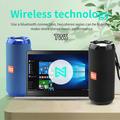 T&G TG621 Kannettava TWS Bluetooth-kaiutin TF-kortti FM Ulkona vedenpitävä langaton subwoofer (CE-sertifioitu) - harmaa