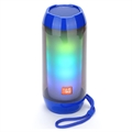 T&G TG-311 Kannettava Bluetooth-Kaiutin LED-Valolla - Musta